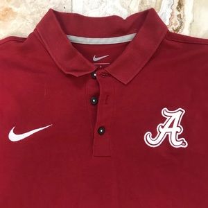 Nike Alabama Polo Football Team Coach 
